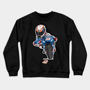 Alex Rins 42 Cartoon Crewneck Sweatshirt